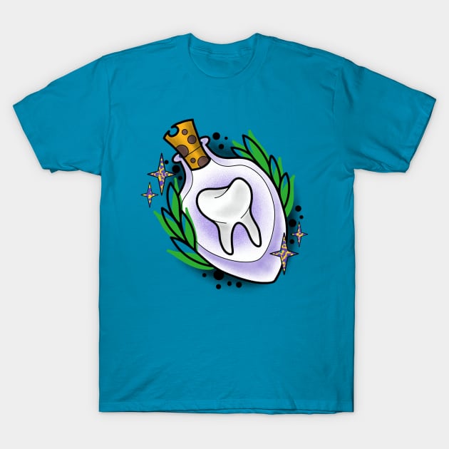 Little Tooth T-Shirt by Jahaziel Sandoval